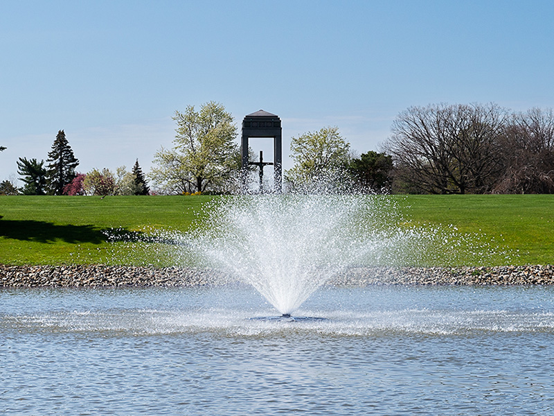 Holy Cross Cleveland in Spring