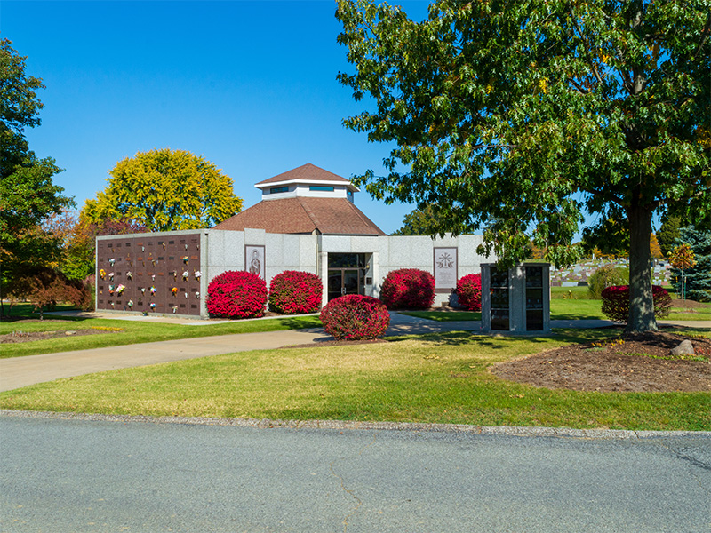 Sacred Heart Mausoleum at Holy Cross Akron