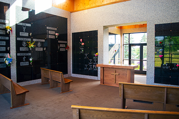 Interior Mausoleum Niches, Holy Cross, Cleveland