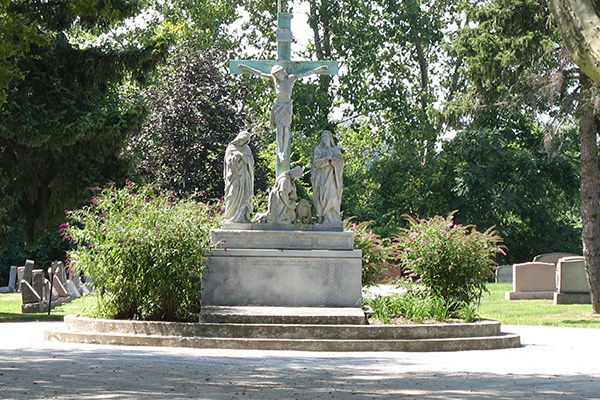 Sacred Heart Mausoleum at Holy Cross Akron